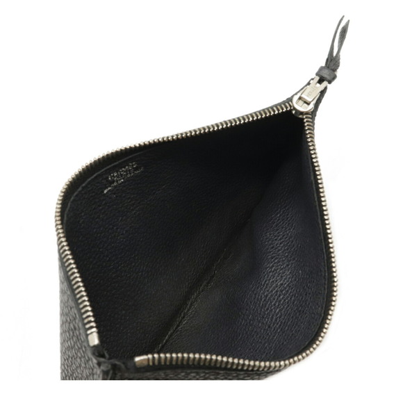 HERMES Hermes Dogon Duo GM Bifold Long Wallet Taurillon Clemence Leather Dark... - Picture 8 of 8